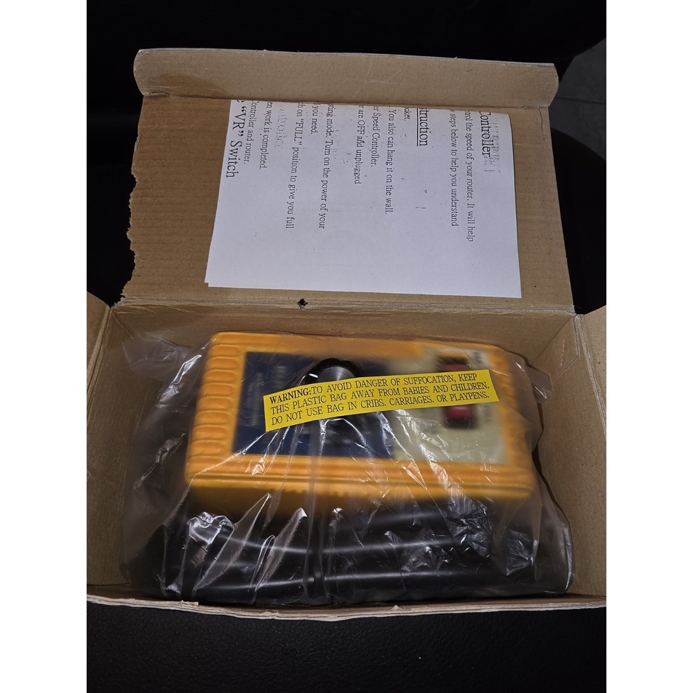 Rockler Router Speed Control - Yellow Router Speed Controller - Picture 3 of 3